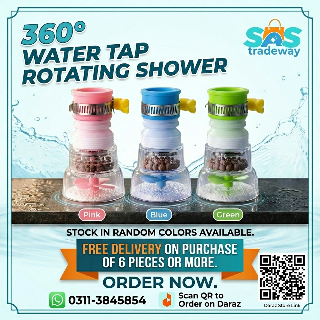 360 Degree Adjustable Faucet - Image 7