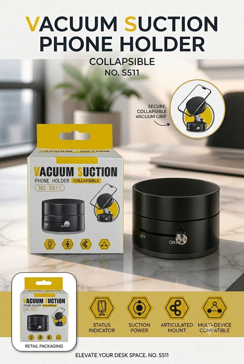 Car Phone holder (Vacuum Suction)