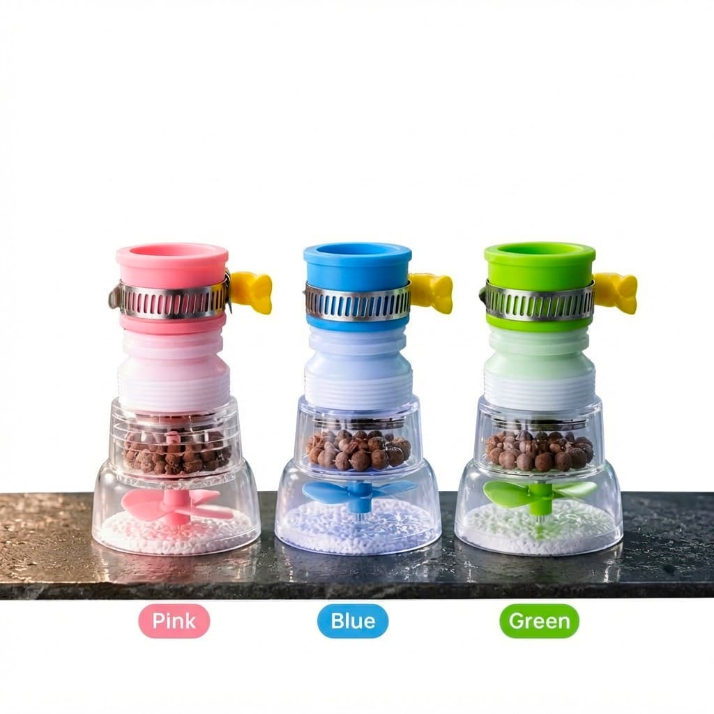 360 Degree Adjustable Faucet Water Saving Tap Sprayer