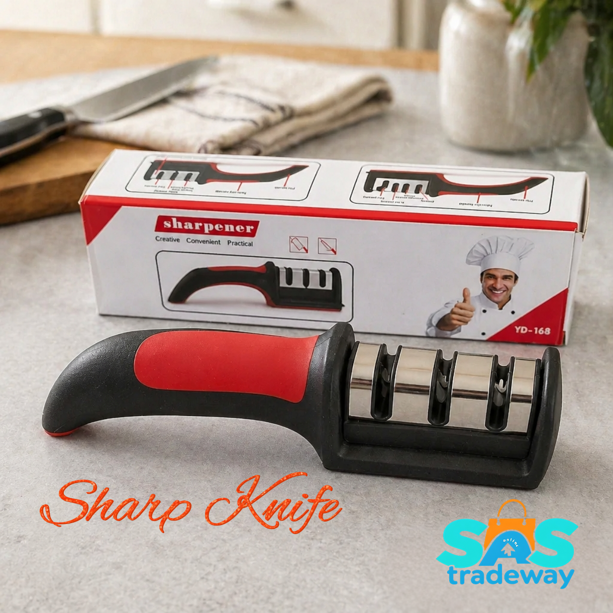 Knife Sharpener for Kitchen - Image 3