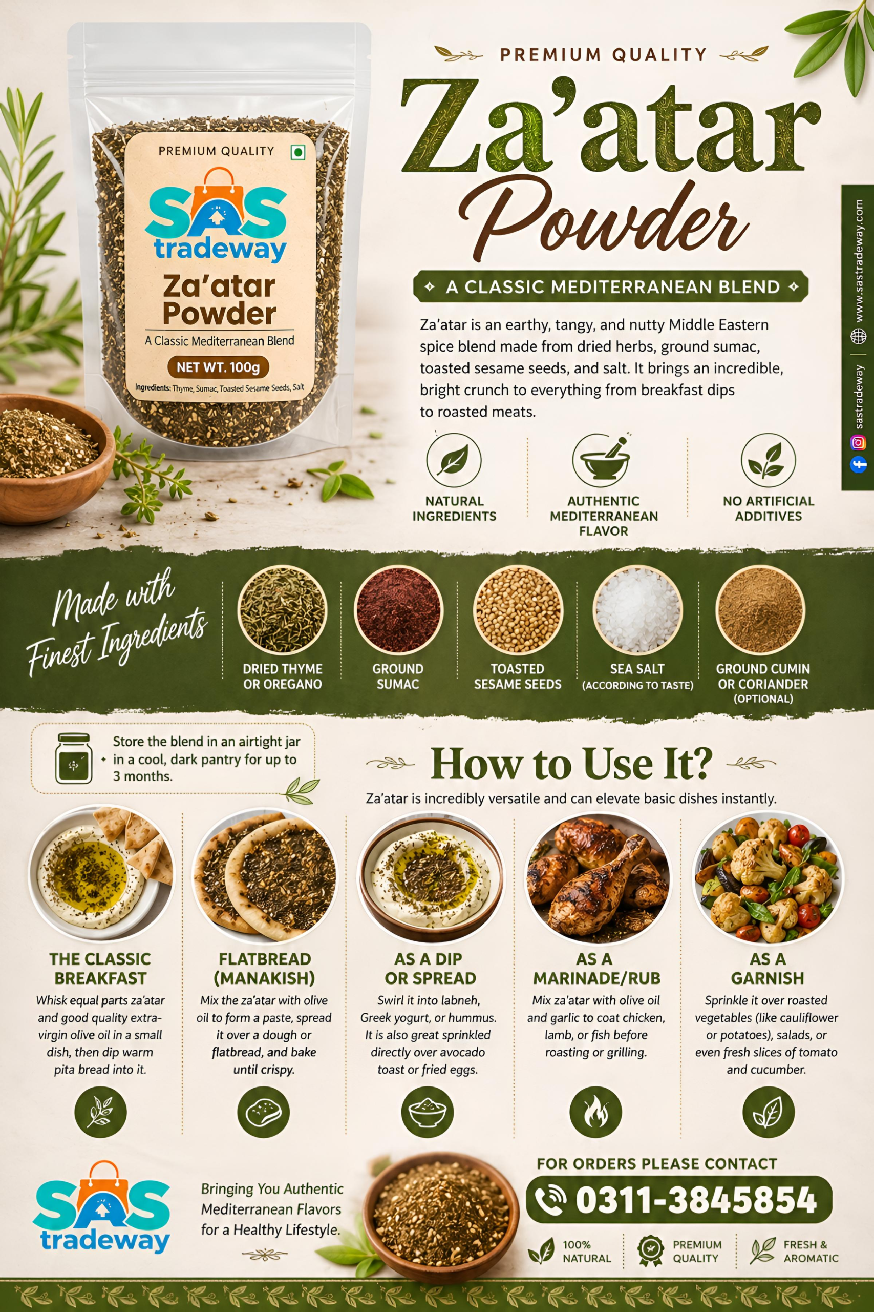Fresh Zaatar Powder - Image 5