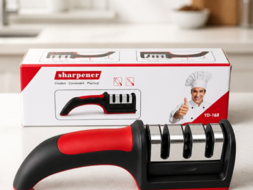 Knife Sharpener 3 Stage Manual Kitchen Sharpener