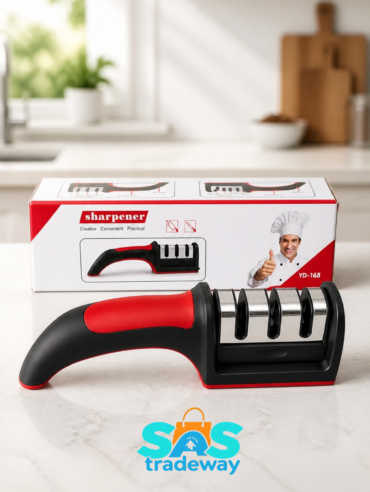 Knife Sharpener 3 Stage Manual Kitchen Sharpener