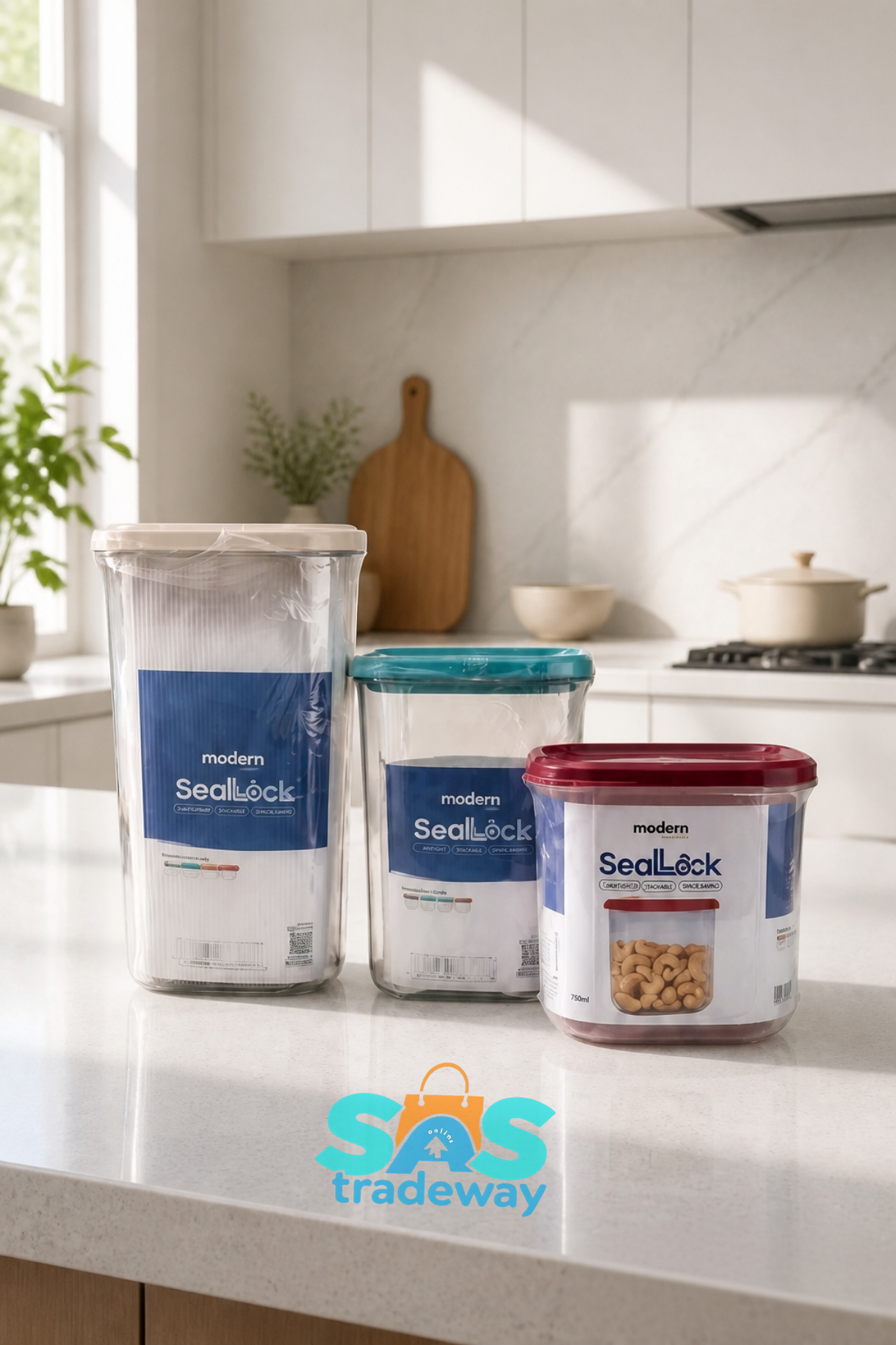 Seal Lock Airtight Jar Storage Container