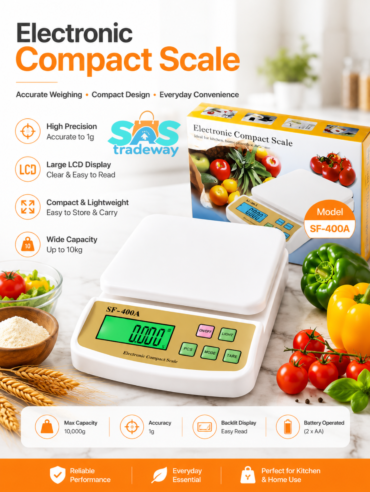 Digital Kitchen Scale SF-400A 10kg Stainless Steel Tray