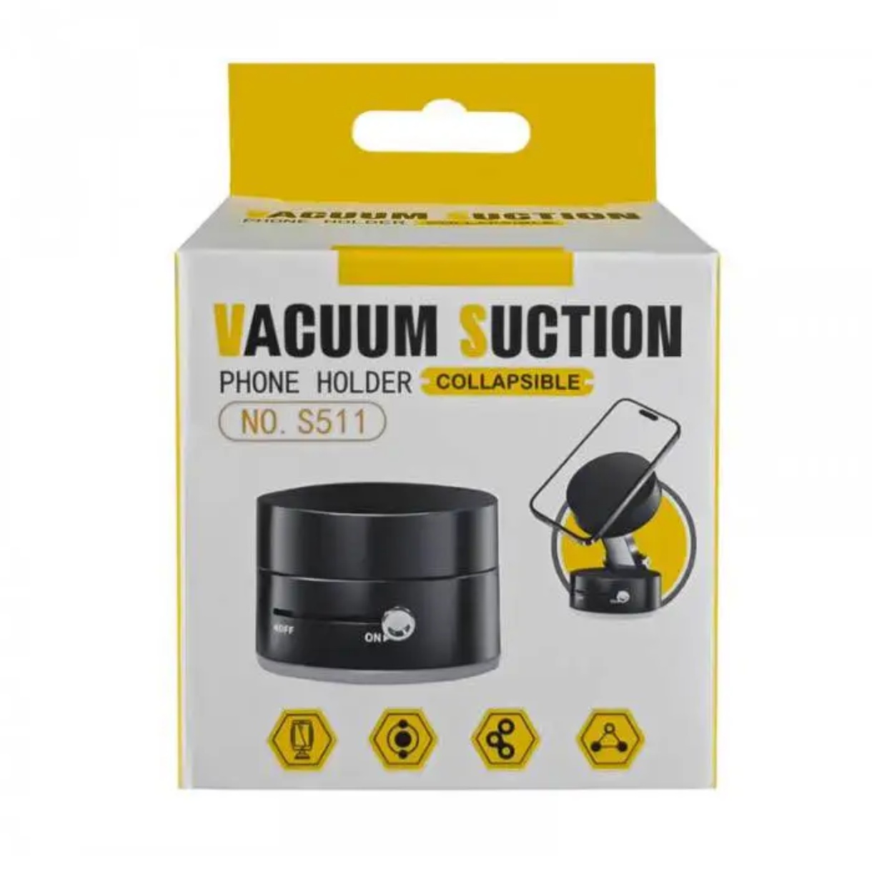 Car Phone holder (Vacuum Suction) - Image 2