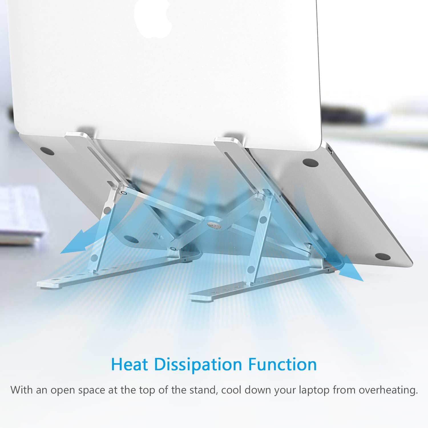 Foldable Metal Stand for Laptops & Tablets - Image 11